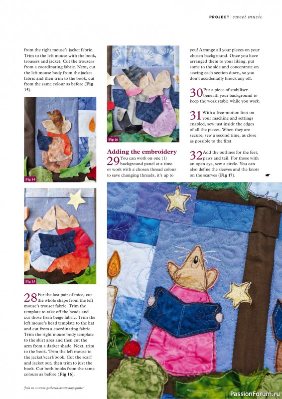 Коллекция проектов для рукодельниц в журнале «Todays Quilter №133 2025»