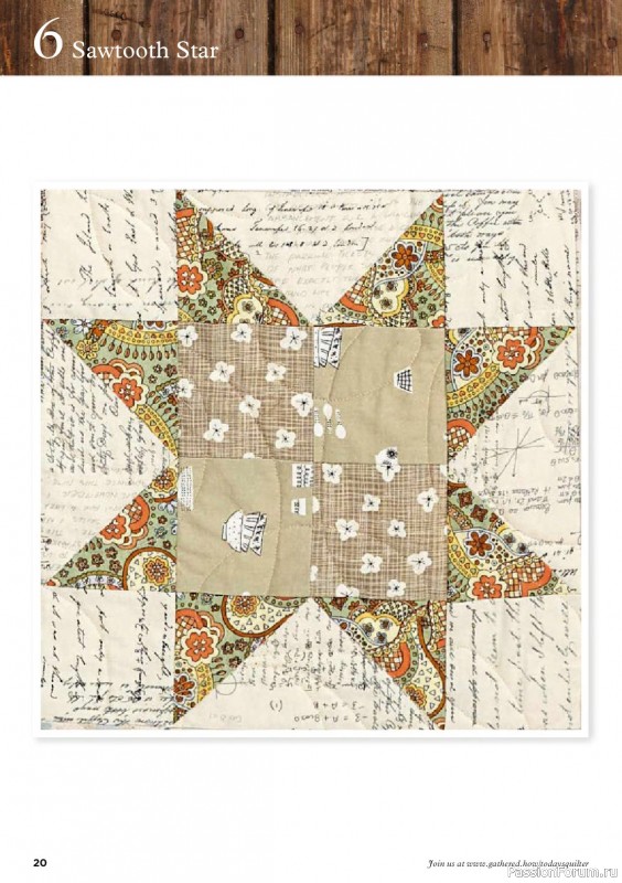 Коллекция проектов для рукодельниц в журнале «Todays Quilter №135 2025»