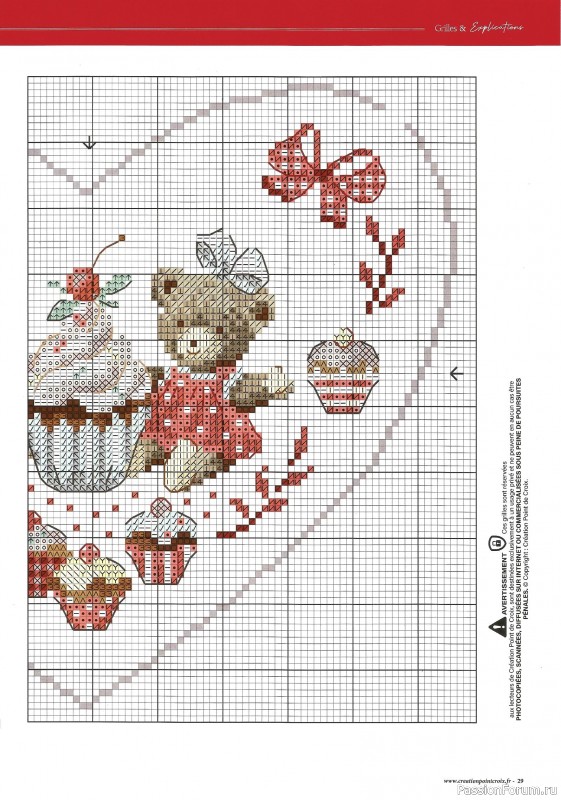 Коллекция вышивки в журнале «Creation Point de Croix №110 2025 Winter»