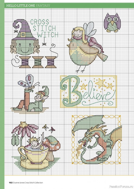 Коллекция вышивки в журнале &laquo;Ultimate Cross Stitch Collection - Durene Jones 2026&raquo;. Часть 2.