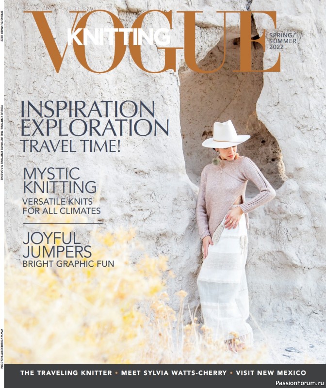 Вязаные модели в журнале «Vogue Knitting - Spring/Summer 2022»