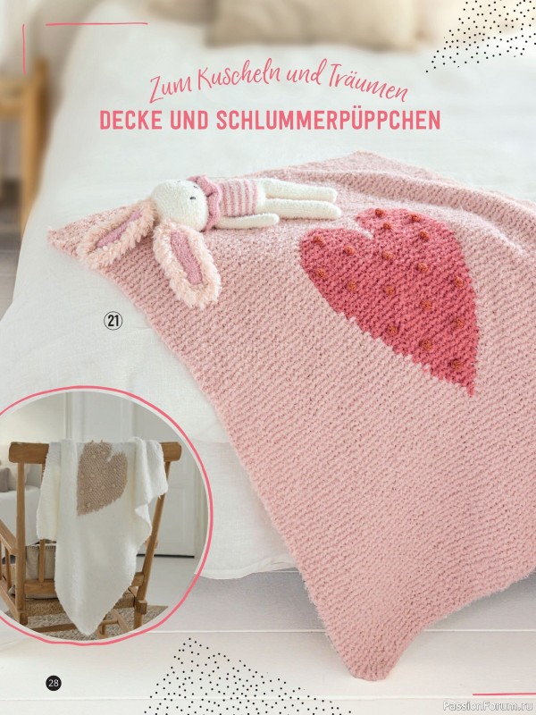 Вязаные модели для детей в журнале «Baby Maschenmode №64 2024»