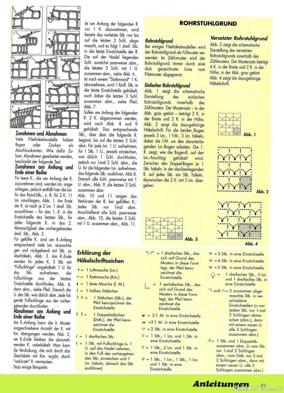 Вязаные модели крючком в журнале «Kreativ Trend Magazin №4 2005»