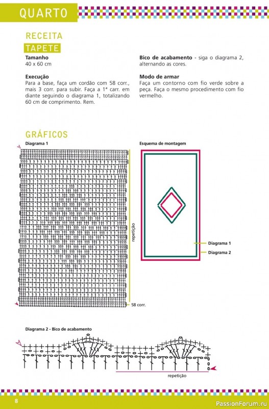 Вязаные проекты крючком в журнале «Artesanato Simples №7 2022 - Croche»