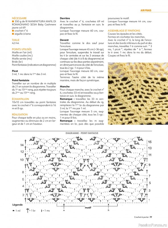 Вязаные проекты крючком в журнале &laquo;Crochet a porter №7 2026&raquo;