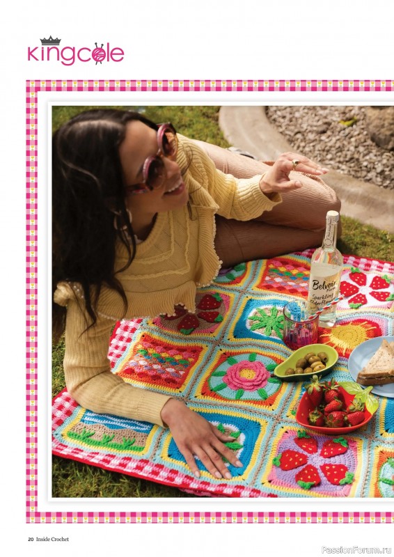Вязаные проекты крючком в журнале &laquo;Inside Crochet №189 2026&raquo;