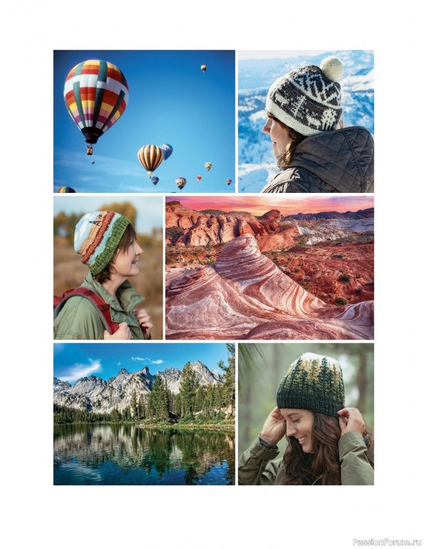 Вязаные проекты в книге «Knitting the U.S.A.». Часть 2