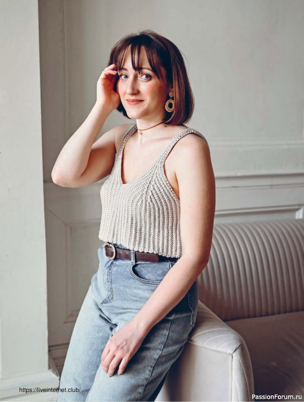 Вязаные проекты в книге «Поперечное вязание крючком от А до Я». Продолжение