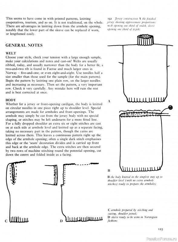 Вязаные проекты в раритетной книге «Traditional Scandinavian Knitting». Продолжение
