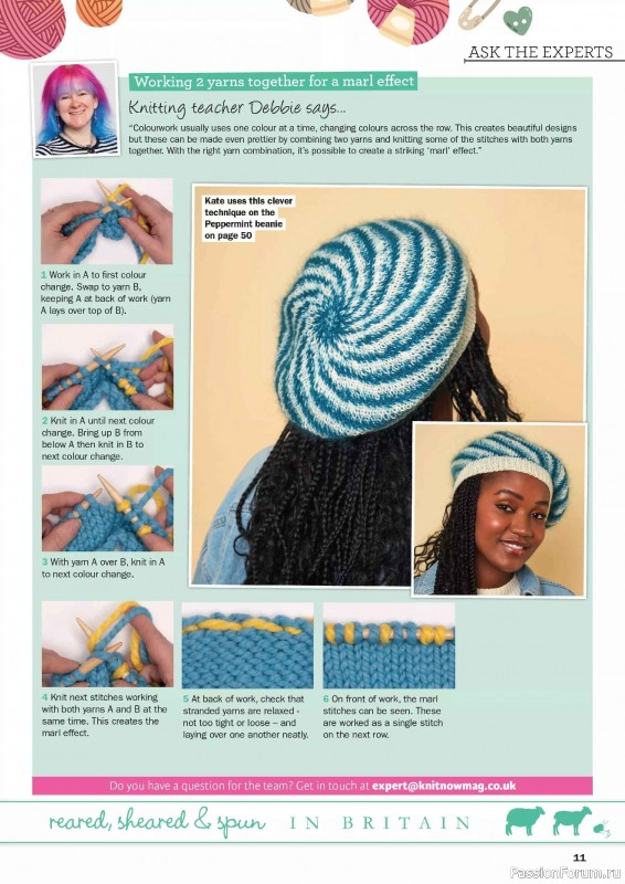 Вязаные проекты в журнале «Knit Now №189 2025»