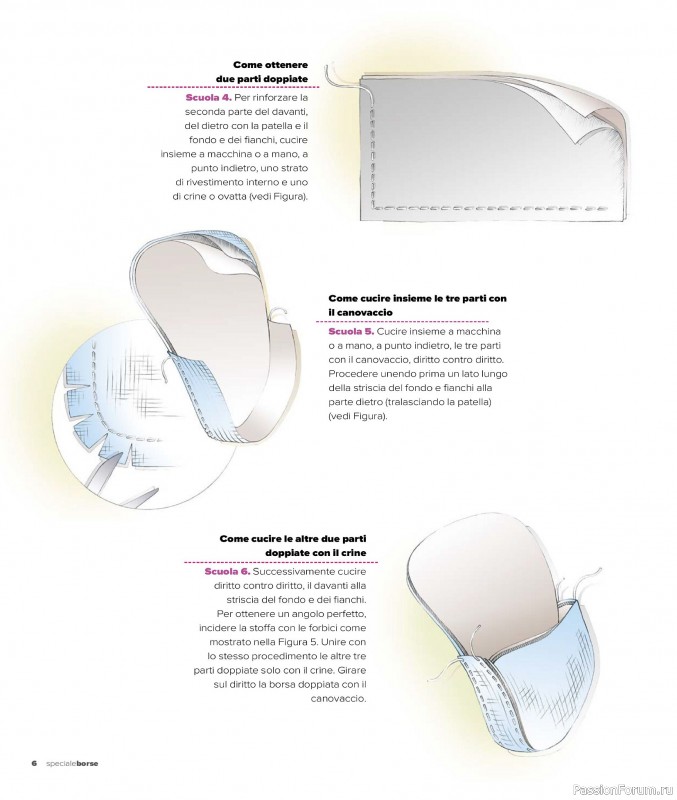 Вязаные проекты в журнале «Mani di Fata Speciale Borse - Dicembre 2025»