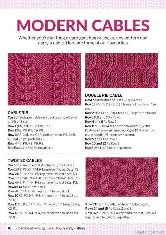 Вязаные проекты в журнале &laquo;Simply Knitting №276 2026&raquo;