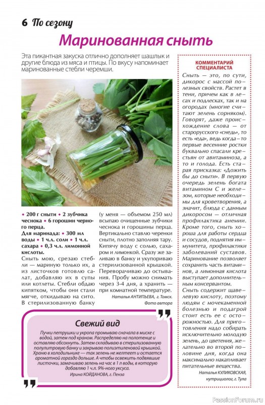 Коллекция кулинарных рецептов в журнале &laquo;Сваты. Заготовки №5 2026&raquo;
