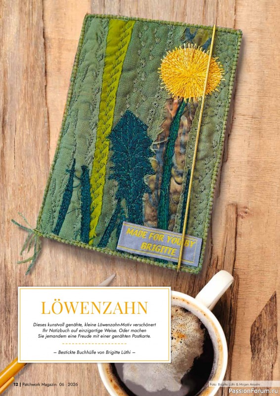 Коллекция проектов для рукодельниц в журнале &laquo;Patchwork Magazin №6 2026&raquo;