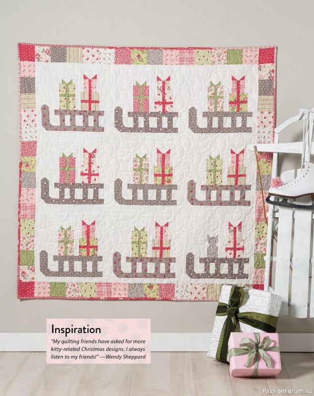 Коллекция проектов для рукодельниц в журнале «Quilter's World Special Edition - Christmas 2025»