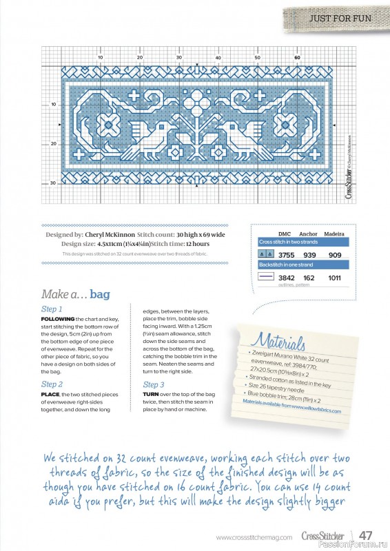 Коллекция вышивки в журнале «CrossStitcher №424 2025»