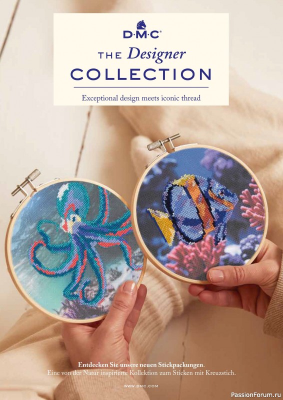 Коллекция вышивки в журнале &laquo;Kreuzstich Motive №33 2026&raquo;