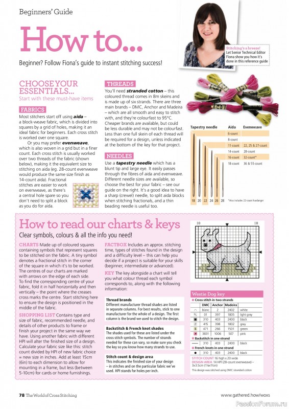Коллекция вышивки в журнале &laquo;The World of Cross Stitching №370 2026&raquo;