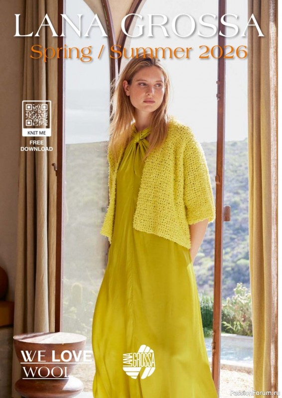 Вязаные проекты в журнале &laquo;Lana Grossa - Spring/Summer 2026&raquo;