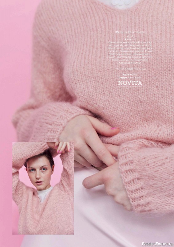 Вязаные модели в журнале «Burda Stricken №2 2025»