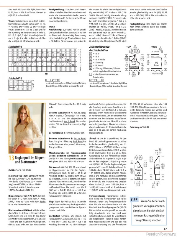 Вязаные модели в журнале «Sabrina №5 2022 Germany»