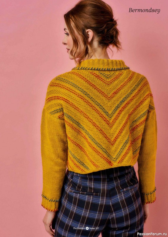 Вязаные проекты спицами в журнале «The Knitter №227 2026»