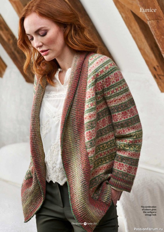Вязаные проекты спицами в журнале «The Knitter №232 2026»