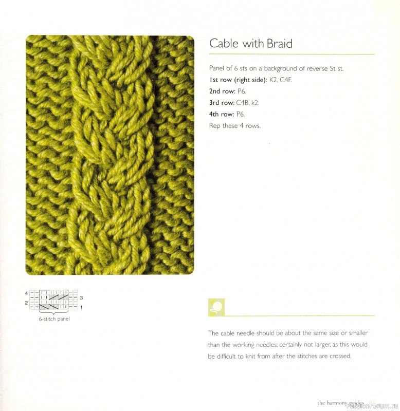 Вязаные проекты в книге &laquo;Cables & Aran Stitches-250 to Knit&raquo;