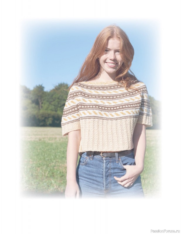 Вязаные проекты в книге «Fair Isle Fashion Knits»