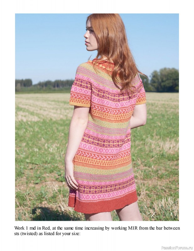 Вязаные проекты в книге «Fair Isle Fashion Knits». Продолжение