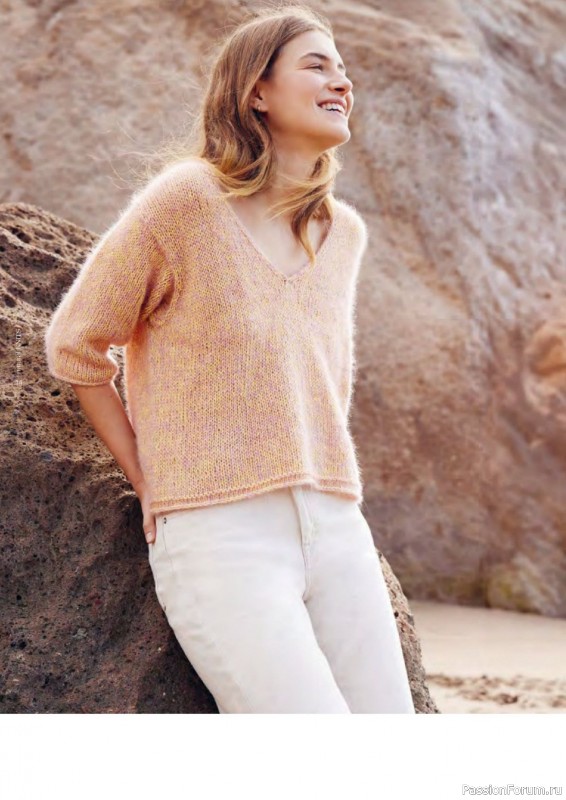 Вязаные проекты в журнале «Lana Grossa - Natural Knits №1 2025»