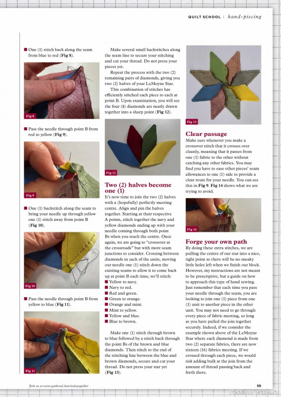 Коллекция проектов для рукодельниц в журнале «Todays Quilter №125 2025»