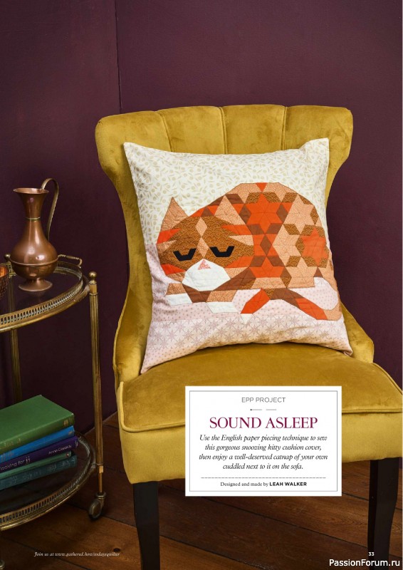 Коллекция проектов для рукодельниц в журнале «Todays Quilter №134 2025»