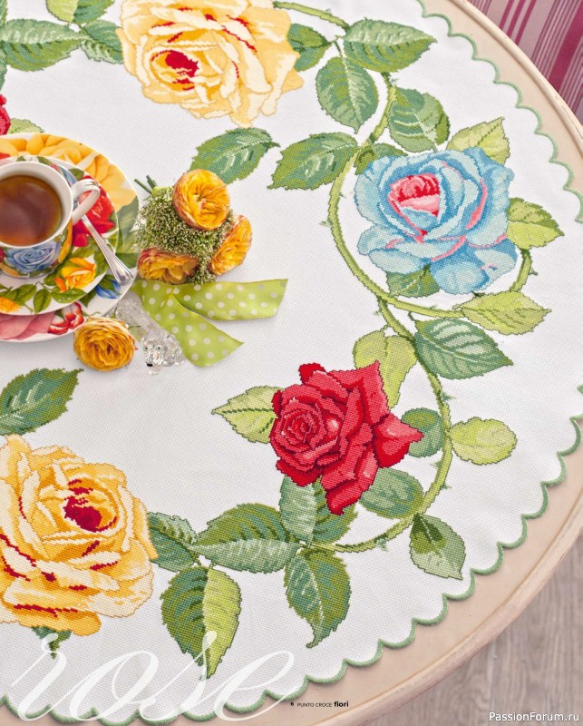 Коллекция вышивки в журнале &laquo;A Punto Croce - Marzo 2026&raquo;