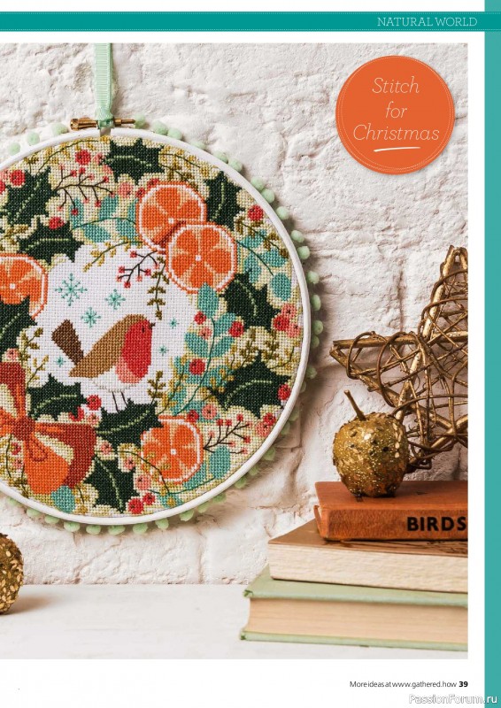Коллекция вышивки в журнале «Ultimate CrossStitch Collection - Contemporary 2026»