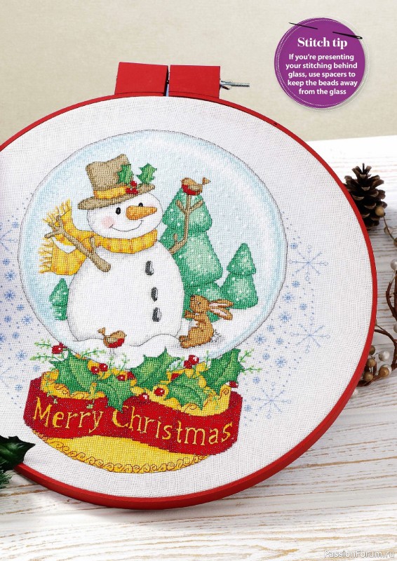 Коллекция вышивки в журнале «Cross Stitch Gold - Christmas Collection 2023»