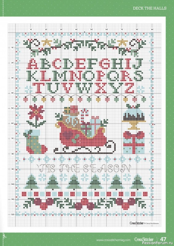 Коллекция вышивки в журнале «CrossStitcher №428 2025»