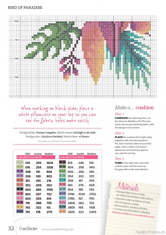 Коллекция вышивки в журнале &laquo;CrossStitcher №438 2026&raquo;