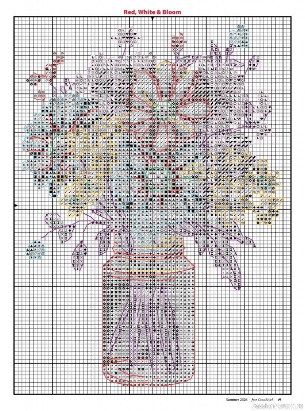 Коллекция вышивки в журнале &laquo;Just CrossStitch - Summer 2026&raquo;