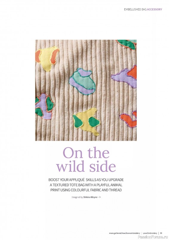 Коллекция вышивки в журнале «Love Embroidery №63 2025»