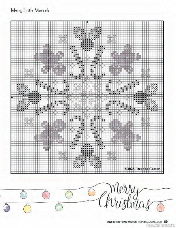 Коллекция вышивки в журнале «Punch Needle & Primitive Stitcher - Winter 2025»