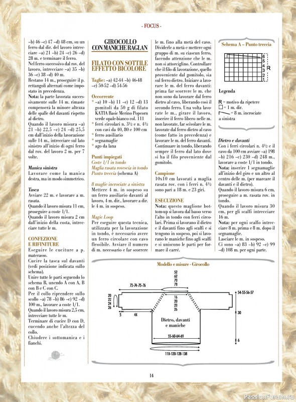 Вязаные модели в журнале &laquo;Piu Maglia №51 2025&raquo;