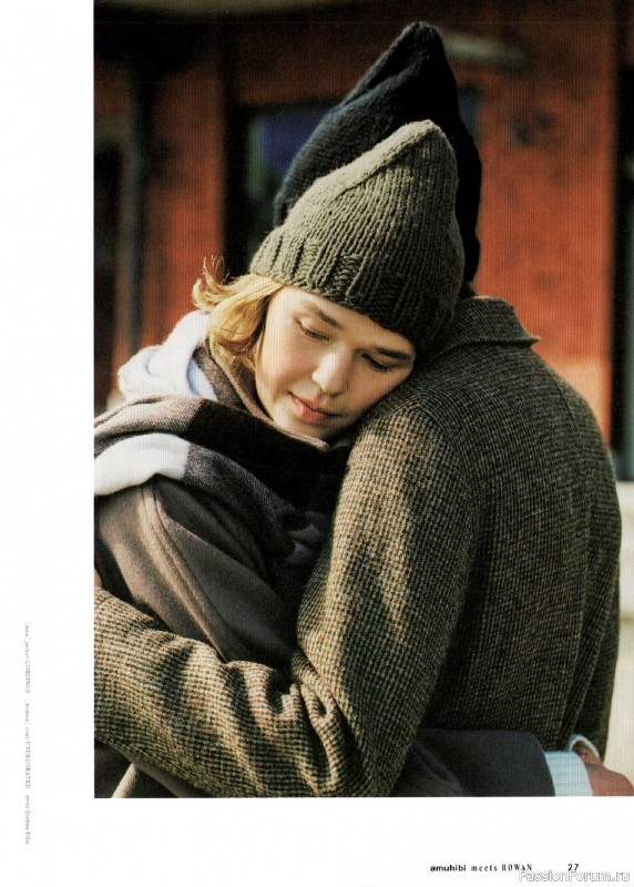 Вязаные проекты в книге &laquo;Amuhibi Meets Rowan&raquo;