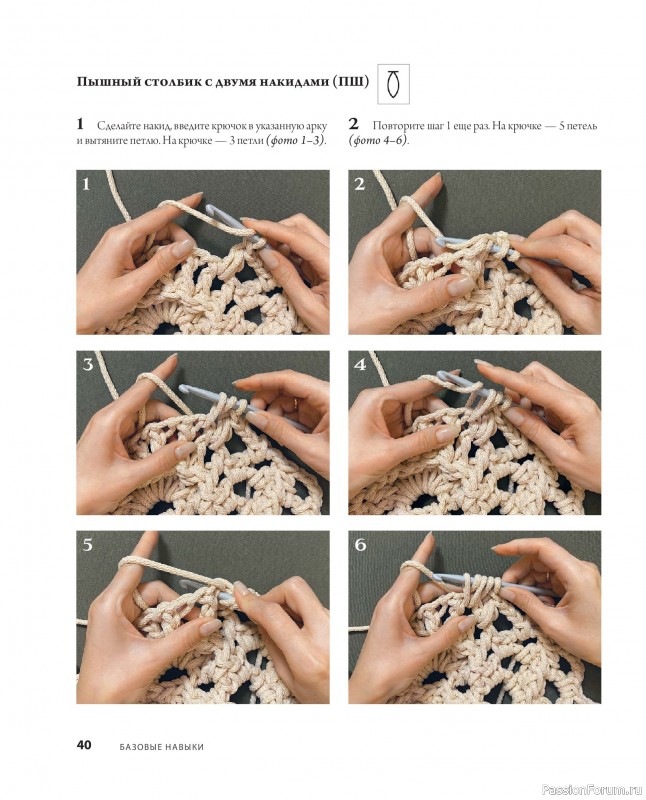 Вязаные проекты в книге &laquo;Ажурное вязание крючком&raquo;