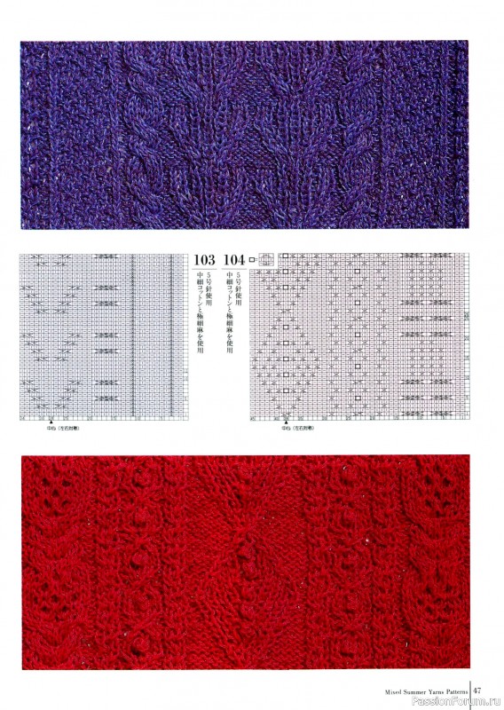 Вязаные проекты в книге «Fun of Color Patterns 200».