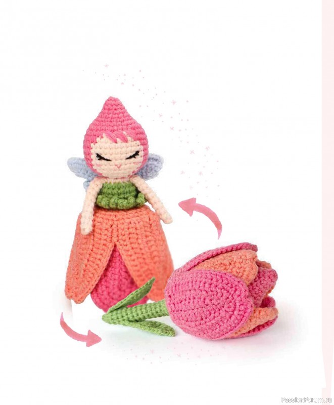 Вязаные проекты в книге «Reversible Amigurumi»