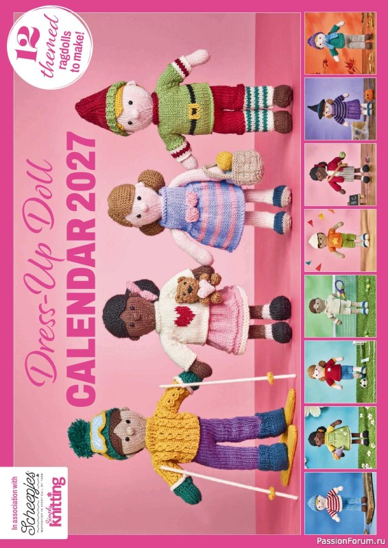 Вязаные проекты в журнале «Simply Knitting №283 2026»
