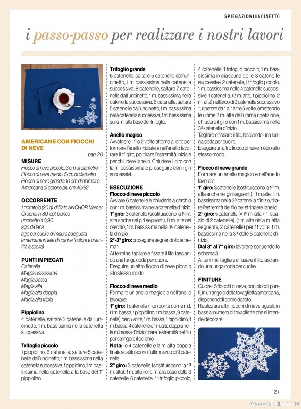Коллекция проектов для рукодельниц в журнале «Mani di Fata - Dicembre 2025»