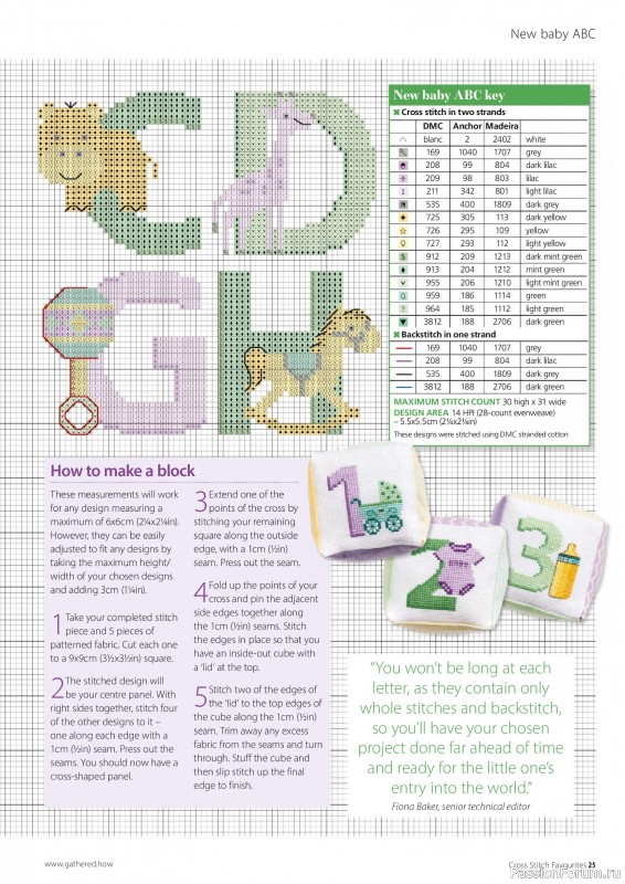 Коллекция вышивки в журнале «Cross Stitch Favourites №41 2025»