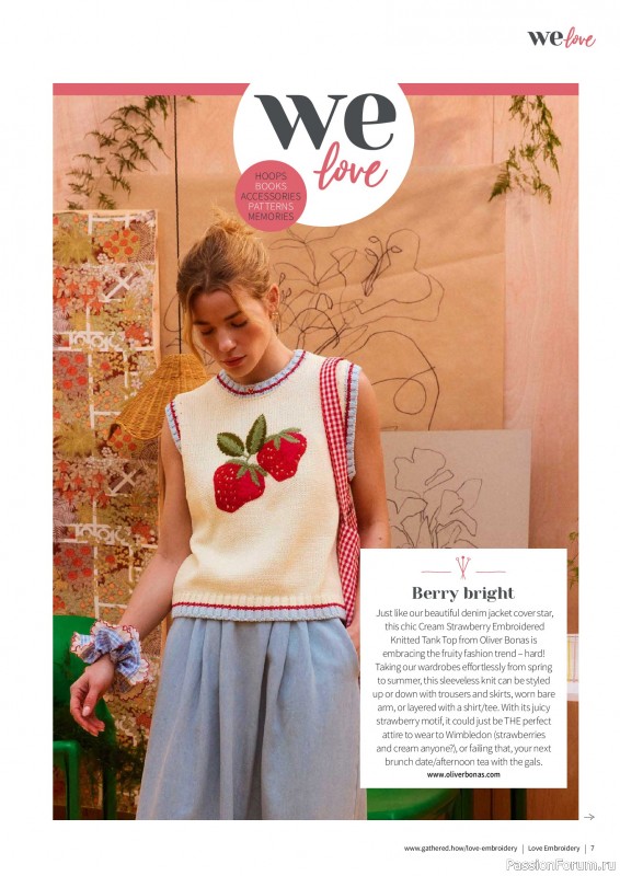 Коллекция вышивки в журнале &laquo;Love Embroidery №78 2026&raquo;